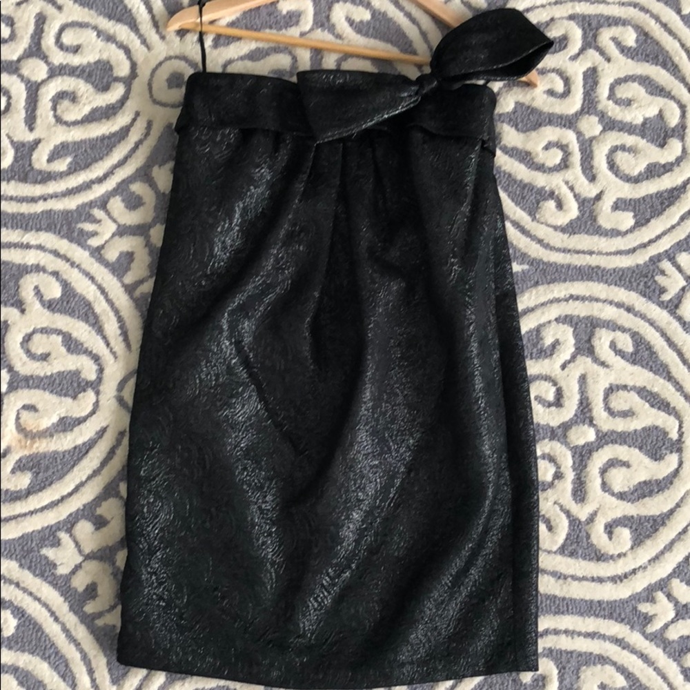 Cynthia Steffe Mini Dress black Metallic M